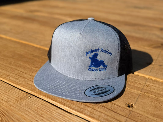 Heavy Duty Flat Bill Hat