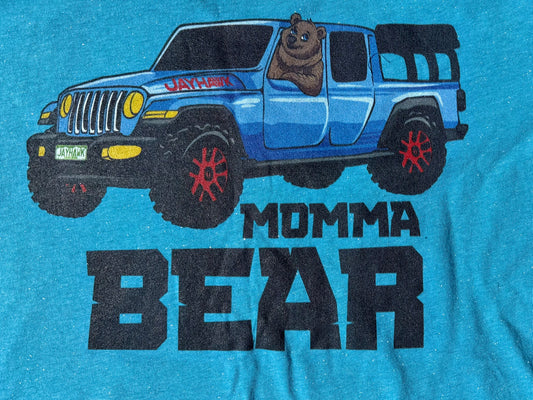 "Momma Bear" Shannon Girl Cut T-Shirt