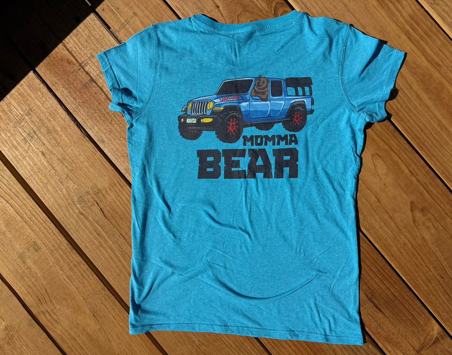 "Momma Bear" Shannon Girl Cut T-Shirt